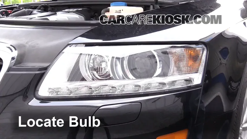 2011 Audi A6 Quattro 3.0L V6 Supercharged Lights Turn Signal - Front (replace bulb)